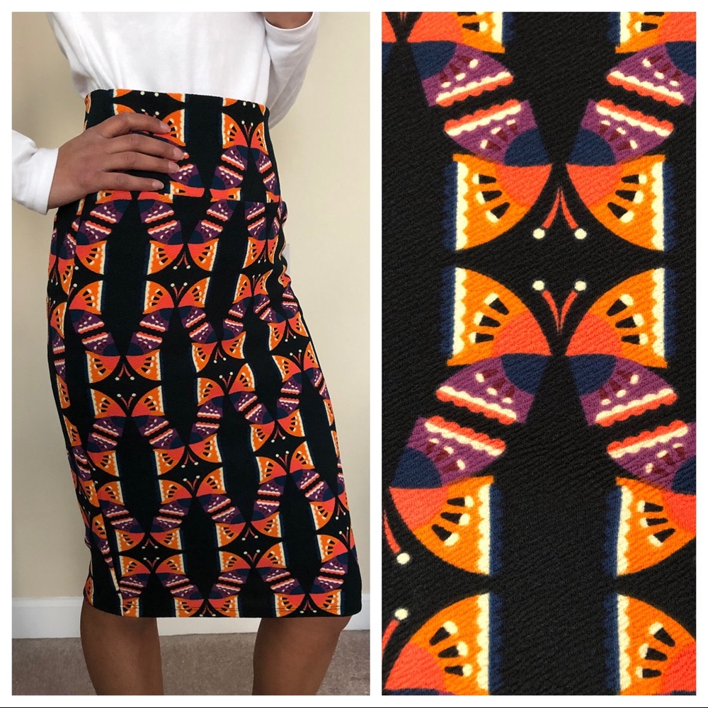NEW Pencil Skirt BUTTERFLIES 2 - 4 Career CASSIE